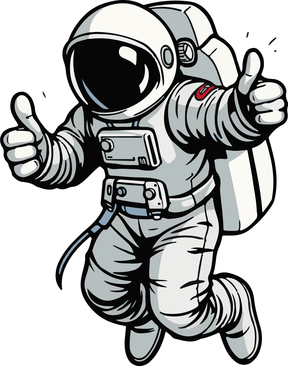 Good vibes astronaut
